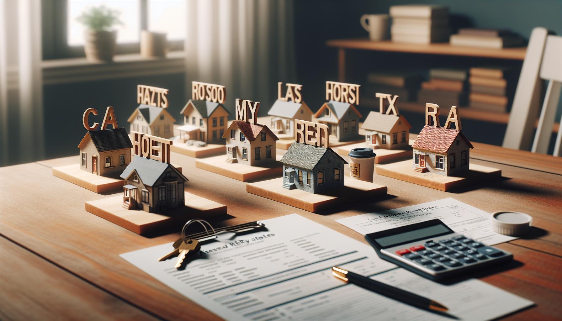 Average Rent Payments in Each State