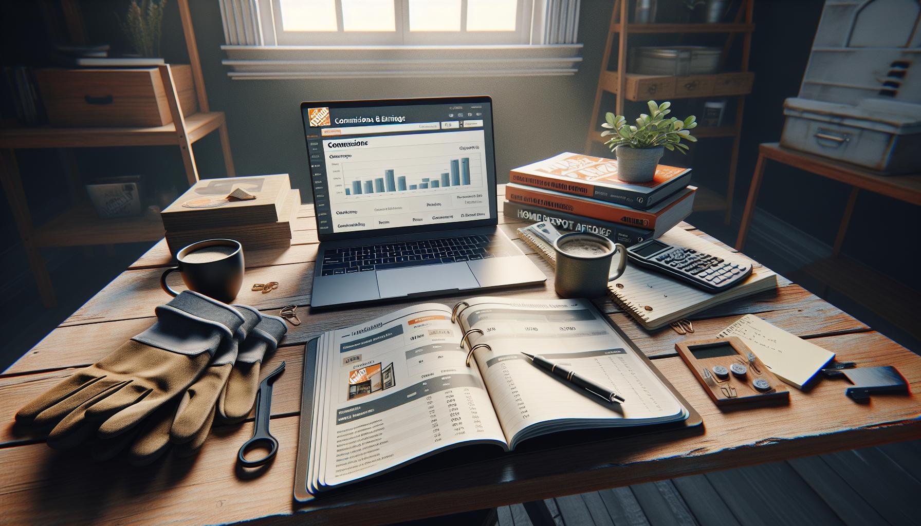 Commissions and Earnings through Home Depot Affiliates