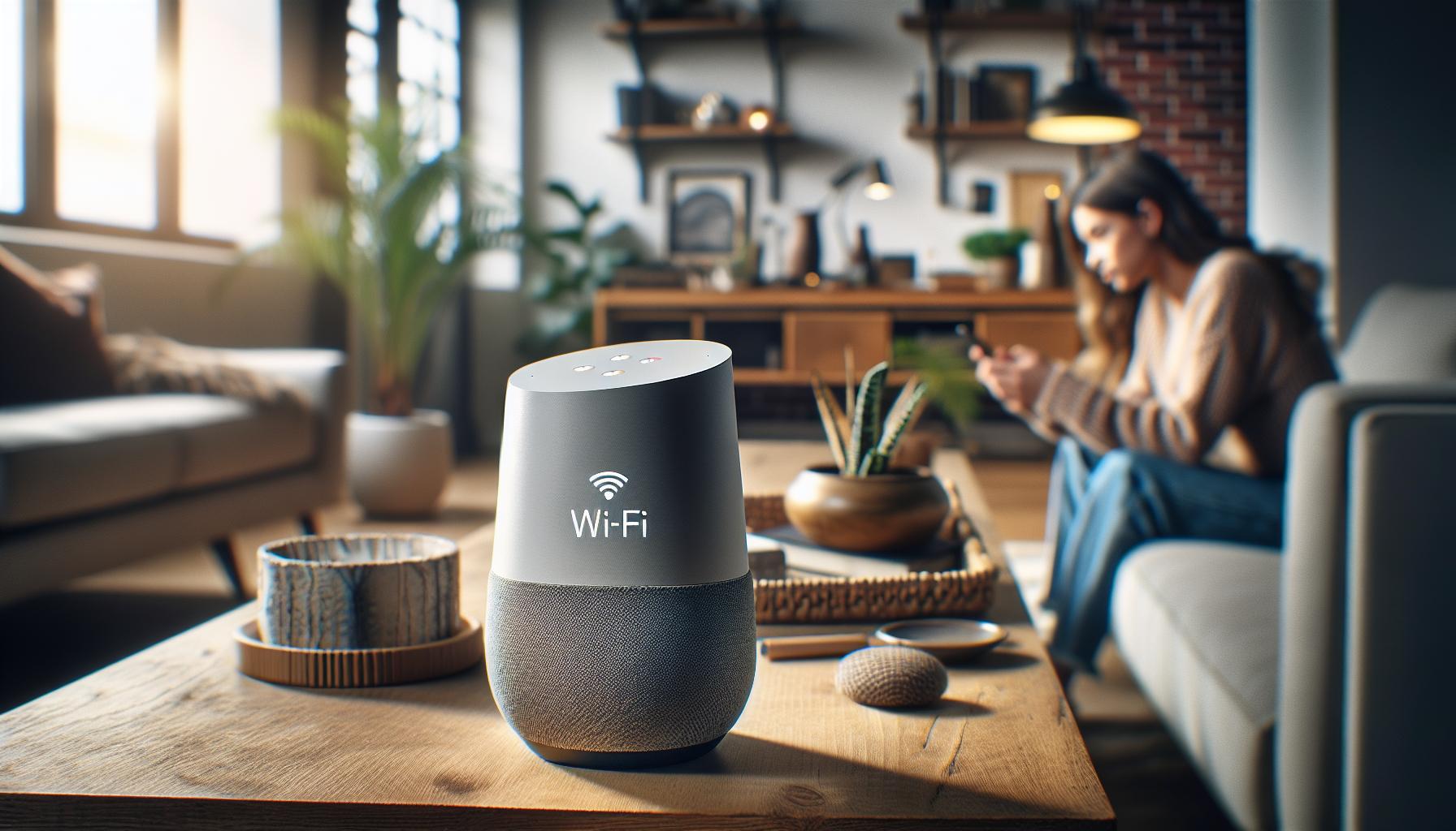 Connecting Google Home to Wi-Fi
