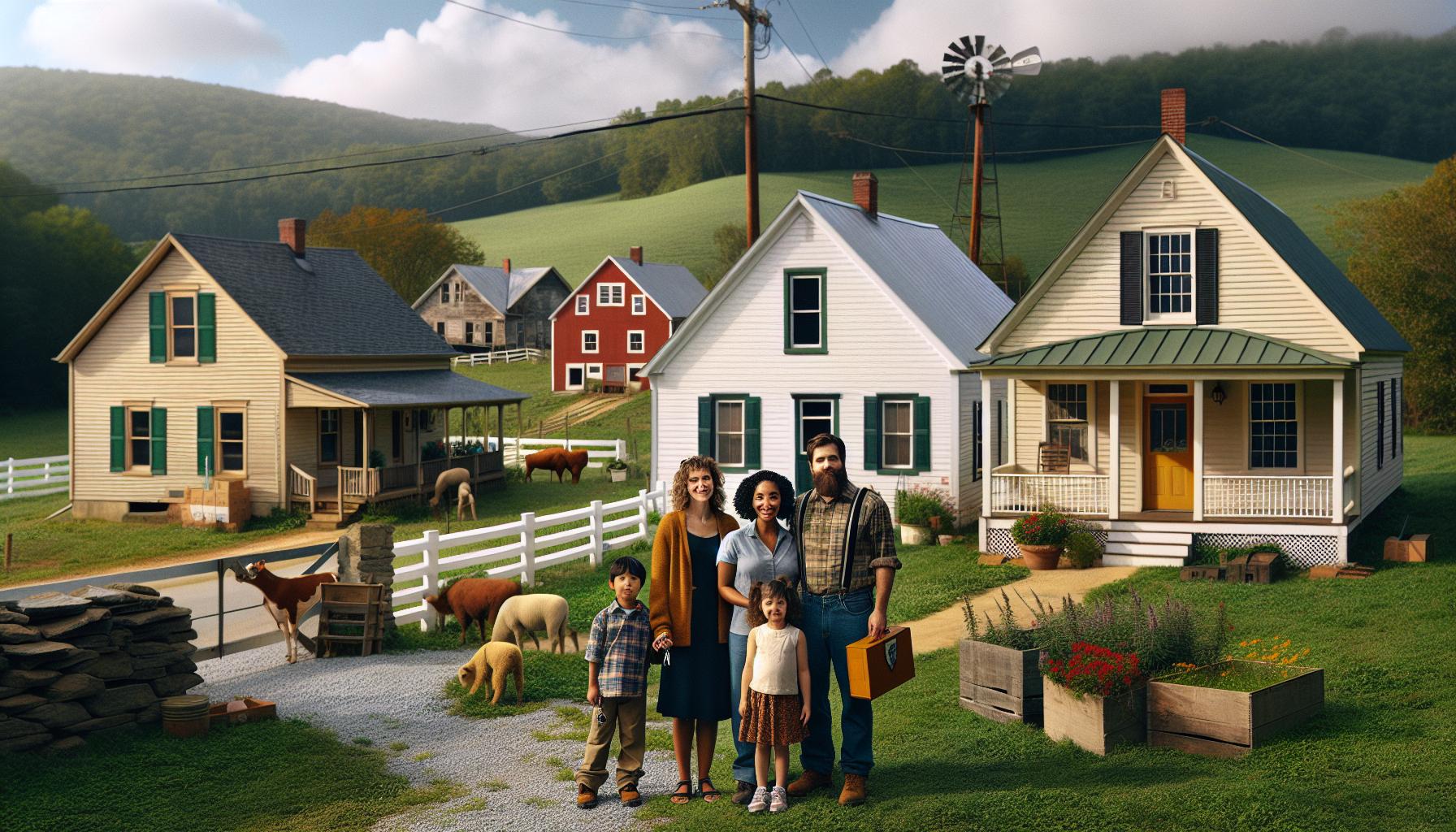 Exploring the Best Rural Towns Offering Free Houses