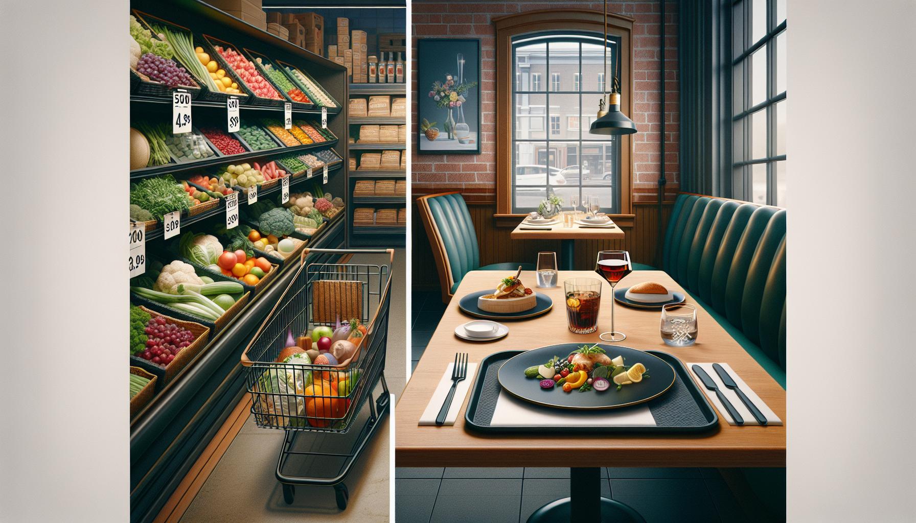 Groceries and Dining: Price Differences