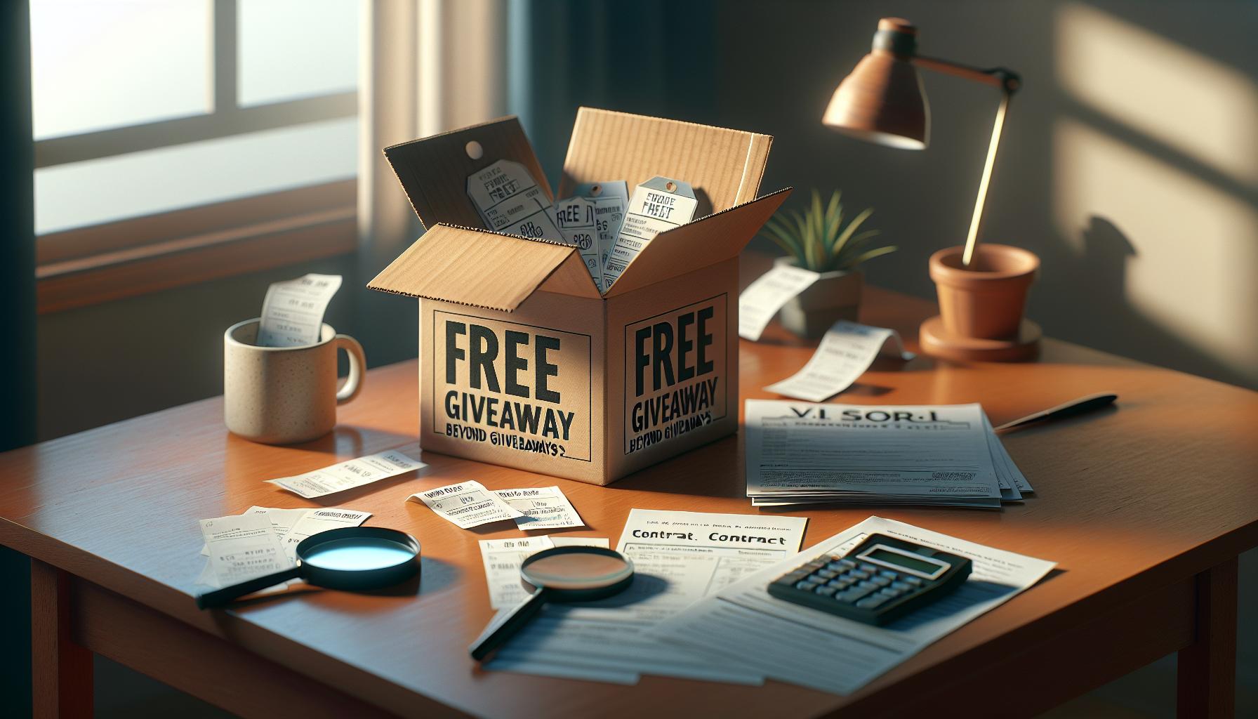 Hidden Costs: What to Expect Beyond the Giveaway