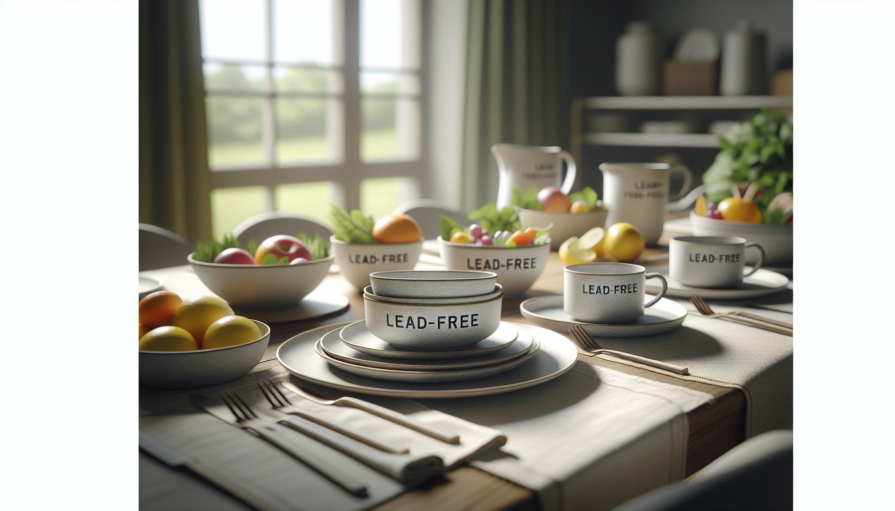 The Importance of Lead-Free Dinnerware for Health