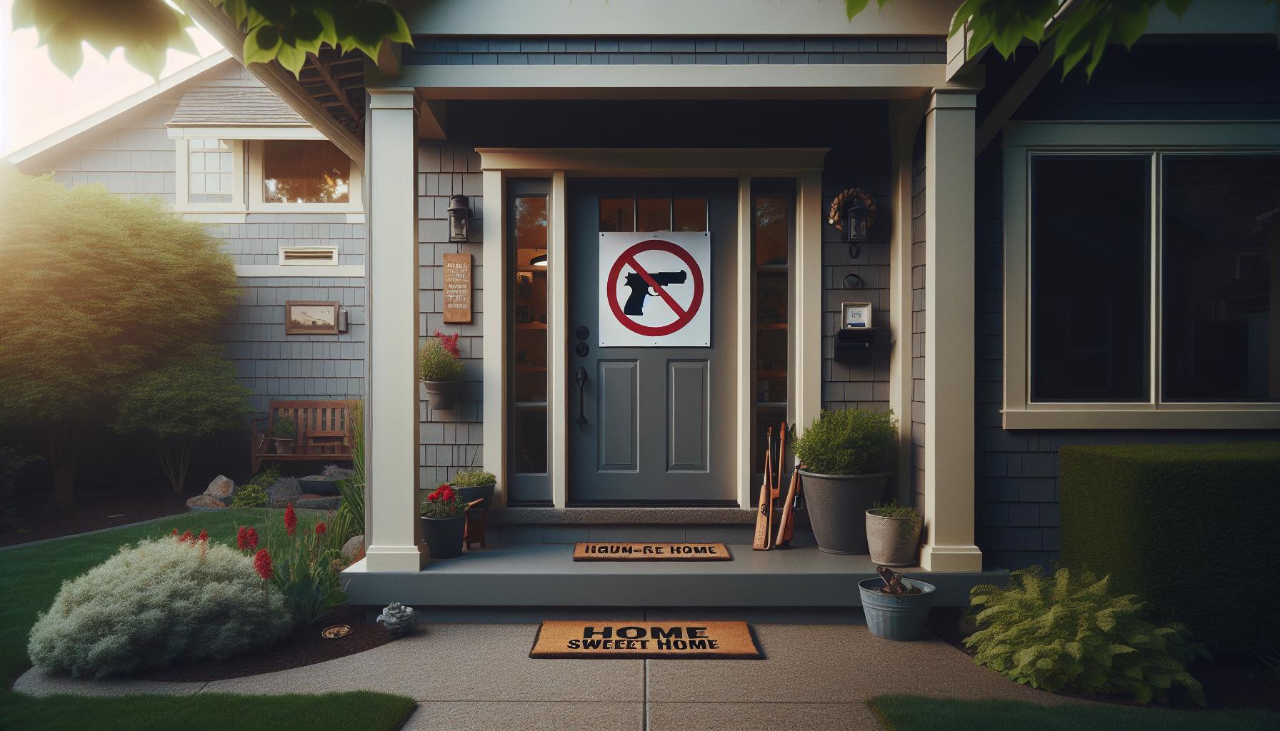Understanding the Origin of Gun Free Home Symbols